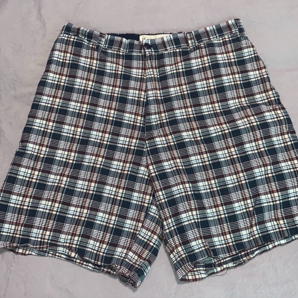 American Eagle Outfitters Plaid Madra Shorts
